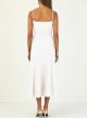 Women's Rib Knit Summer Maxi Tie Square Neck Party Maxi Dress