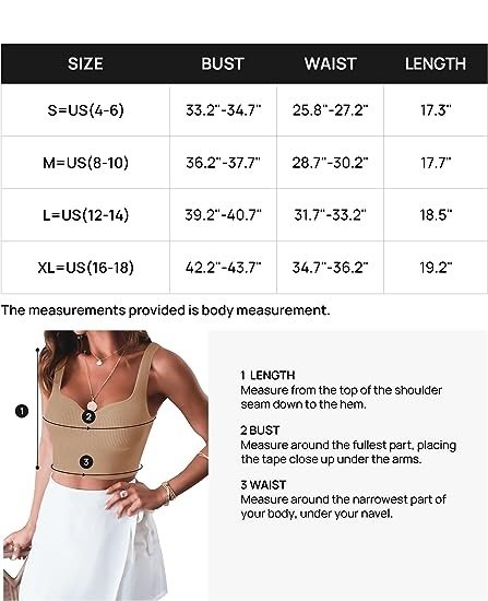 Women's Sleeveless V Neck Tank Ribbed Knit Shirts Backless Slim Fit Basic Crop Tops
